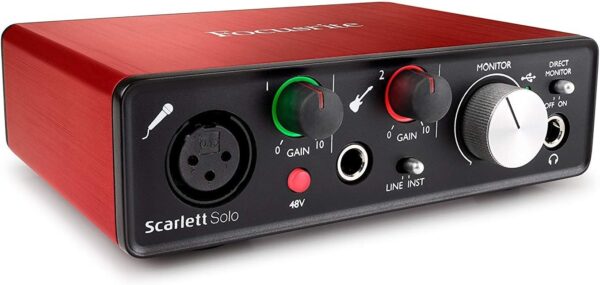 Focusrite Scarlett Solo (2nd Gen)